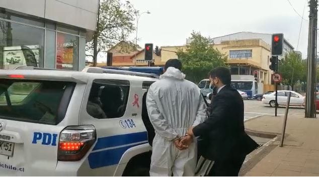 PDI Concepción atrapó a hombre imputado por delito de violación de una joven