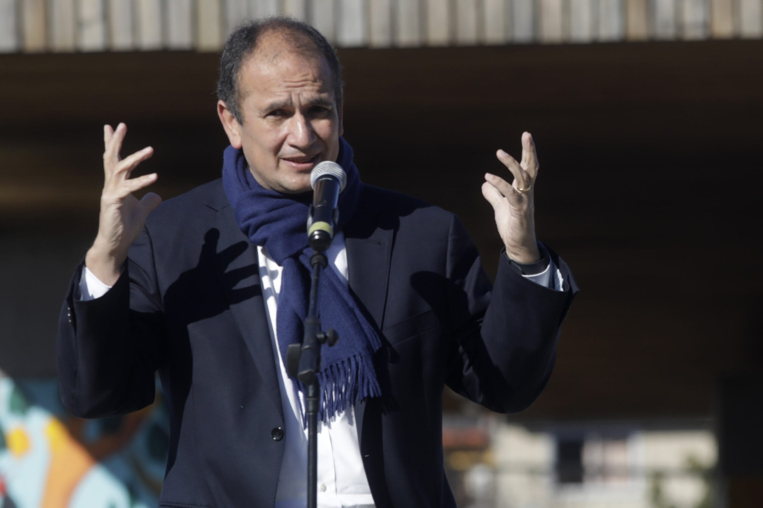 La efusiva celebración de Rodrigo Díaz tras triunfo de la Universidad de Chile