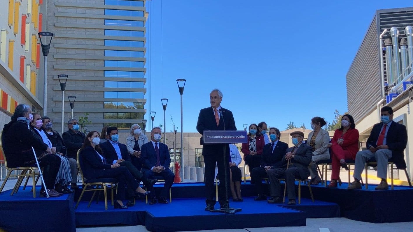 Talcahuano: Presidente Piñera firma decreto para construcción de nuevos hospitales en el Biobío