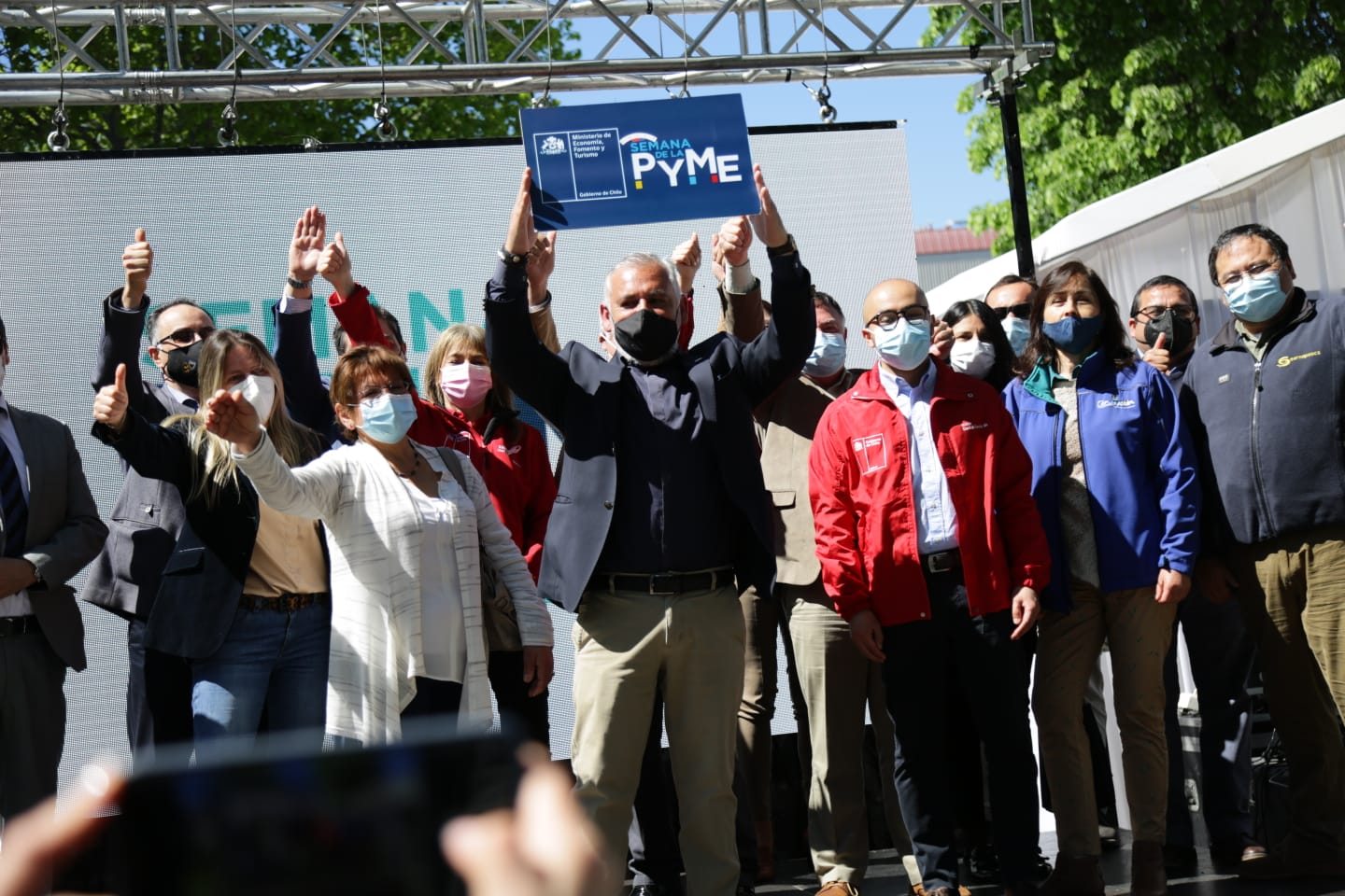 Con exposiciones en Plaza Independencia comenzó Semana de la Pyme en el Biobío