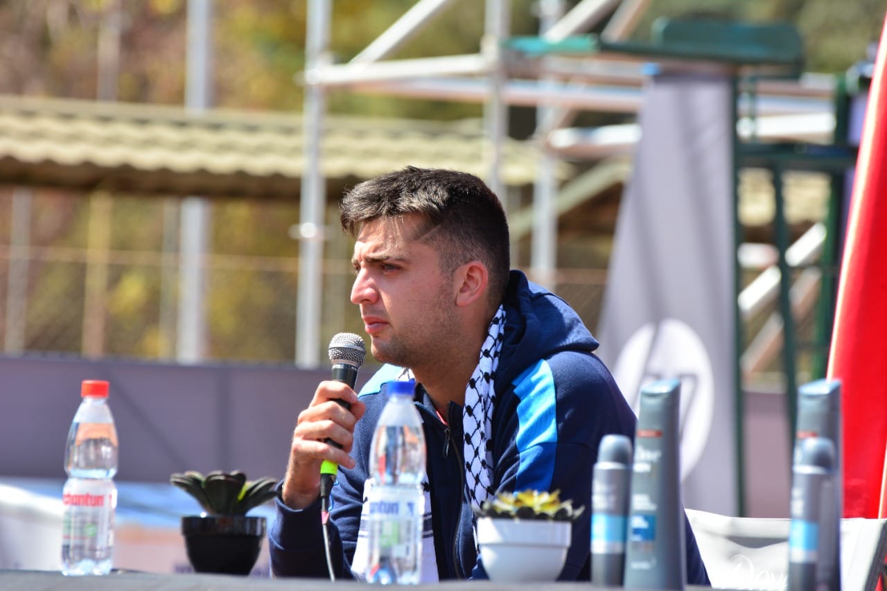 Tomás Barrios está listo afrontar el Challenger de Santiago