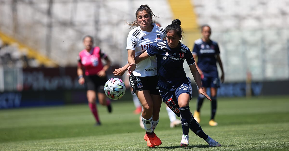 El equipo femenino de la Universidad de Chile sacó la cara ante Colo Colo