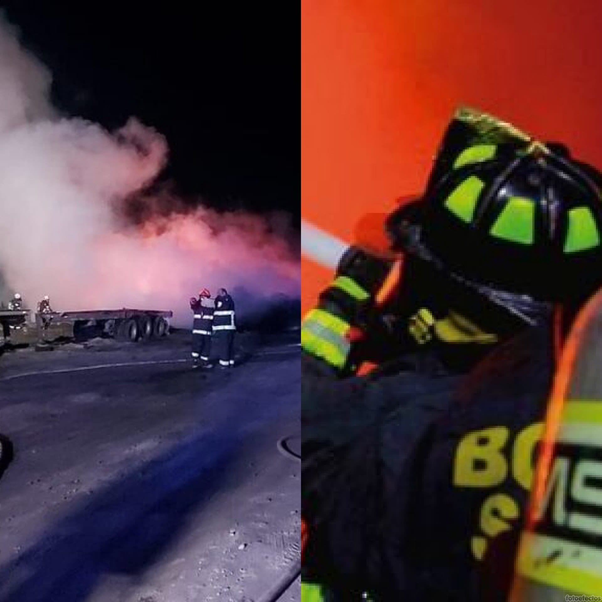 Bomberos de Talcahuano reclaman graves perdidas por los incendios de neumáticos: “Nuestros equipos quedan inutilizables”