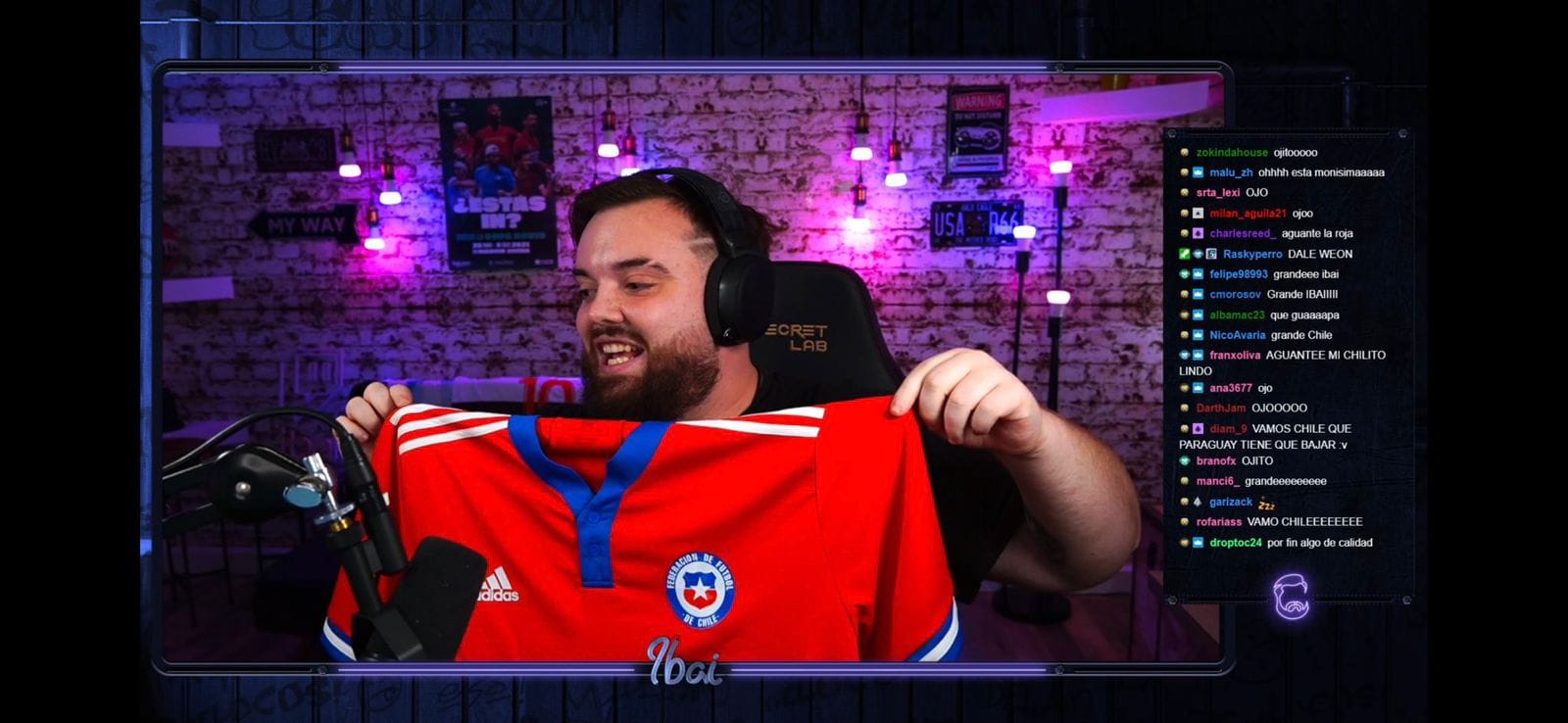 Gary Medel entregó un gran regalo al streamer Ibai Llanos