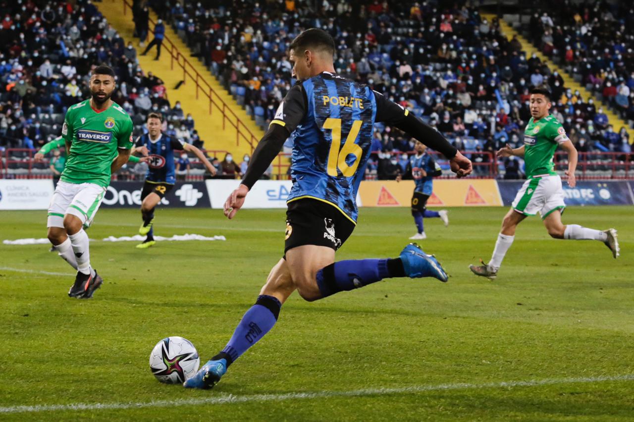 Israel Poblete no da nada por perdido con Huachipato