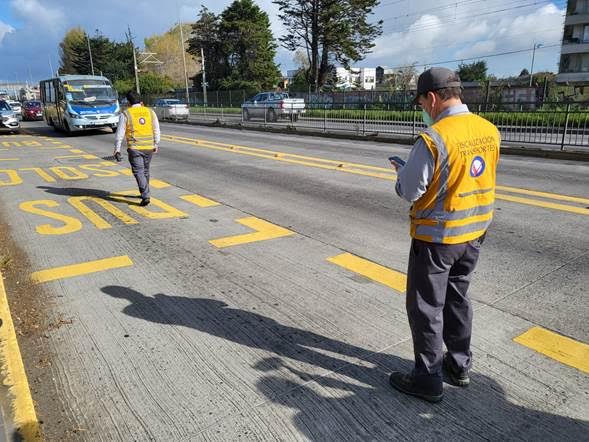 Instalan más de 100 cámaras en corredores de transporte público del Gran Concepción
