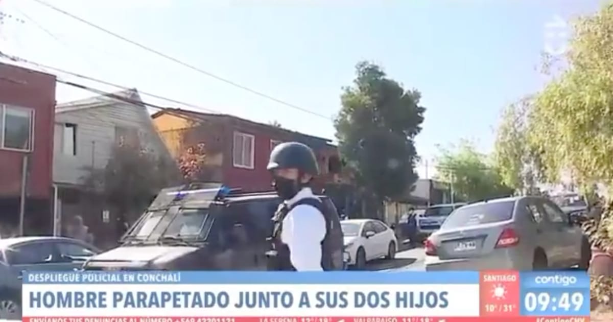 “Calmate hueón”: la reacción de periodista de CHV Luis Ugalde en vivo