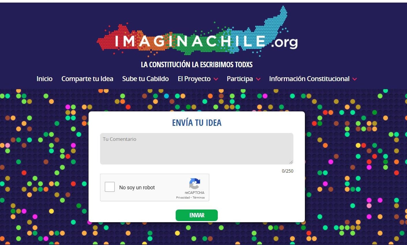 ImaginaChile: Un 14% de ciudadanos del Biobío ha enviado propuestas para la Nueva Constitución