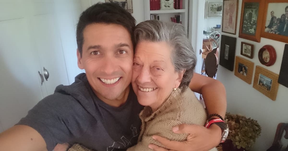 Rafael Araneda le dio el “último adiós” a su madre de 93 años