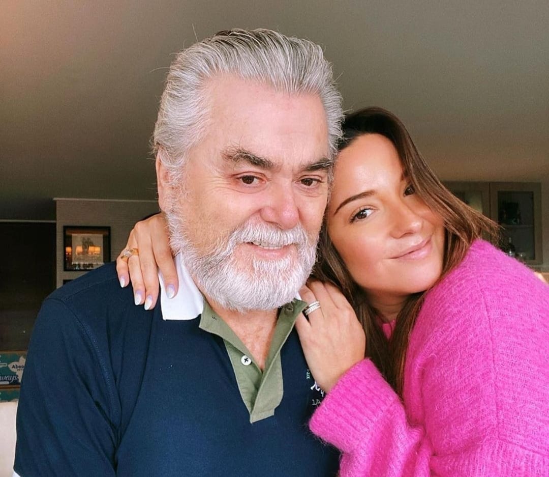 “No pares de luchar”: Kel Calderón a su padre hospitalizado por Covid-19