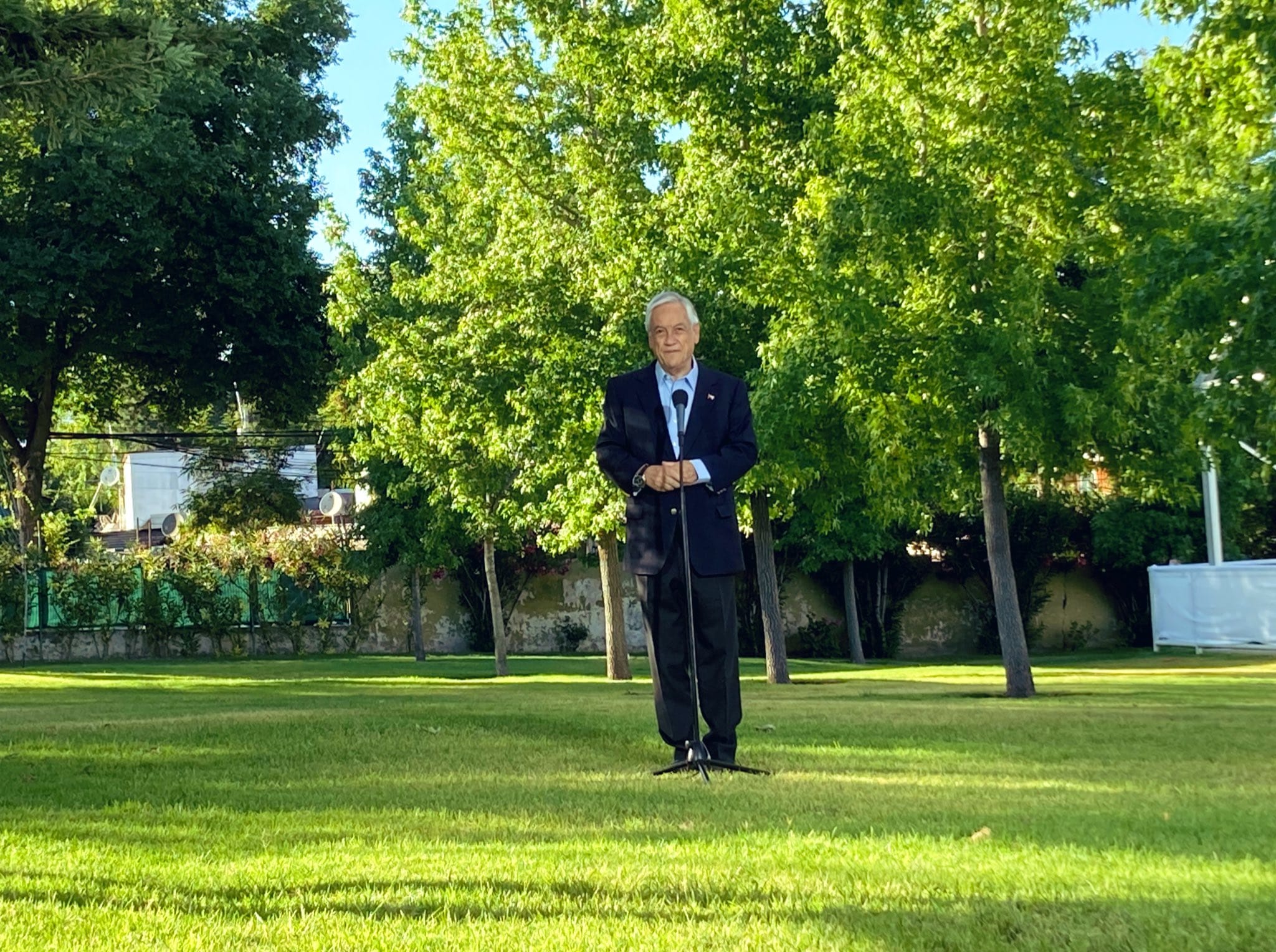 Presidente Piñera tras votar: “no es lo mismo ser candidato que Presidente”