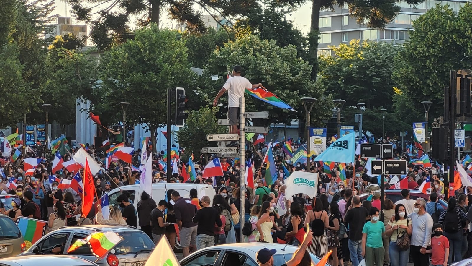 Ana Albornoz y Félix González festejan triunfo de Boric: “Podremos seguir avanzando en un cambio”