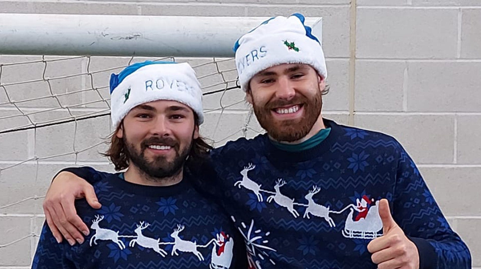 El multifacético Ben Brereton participó en evento navideño