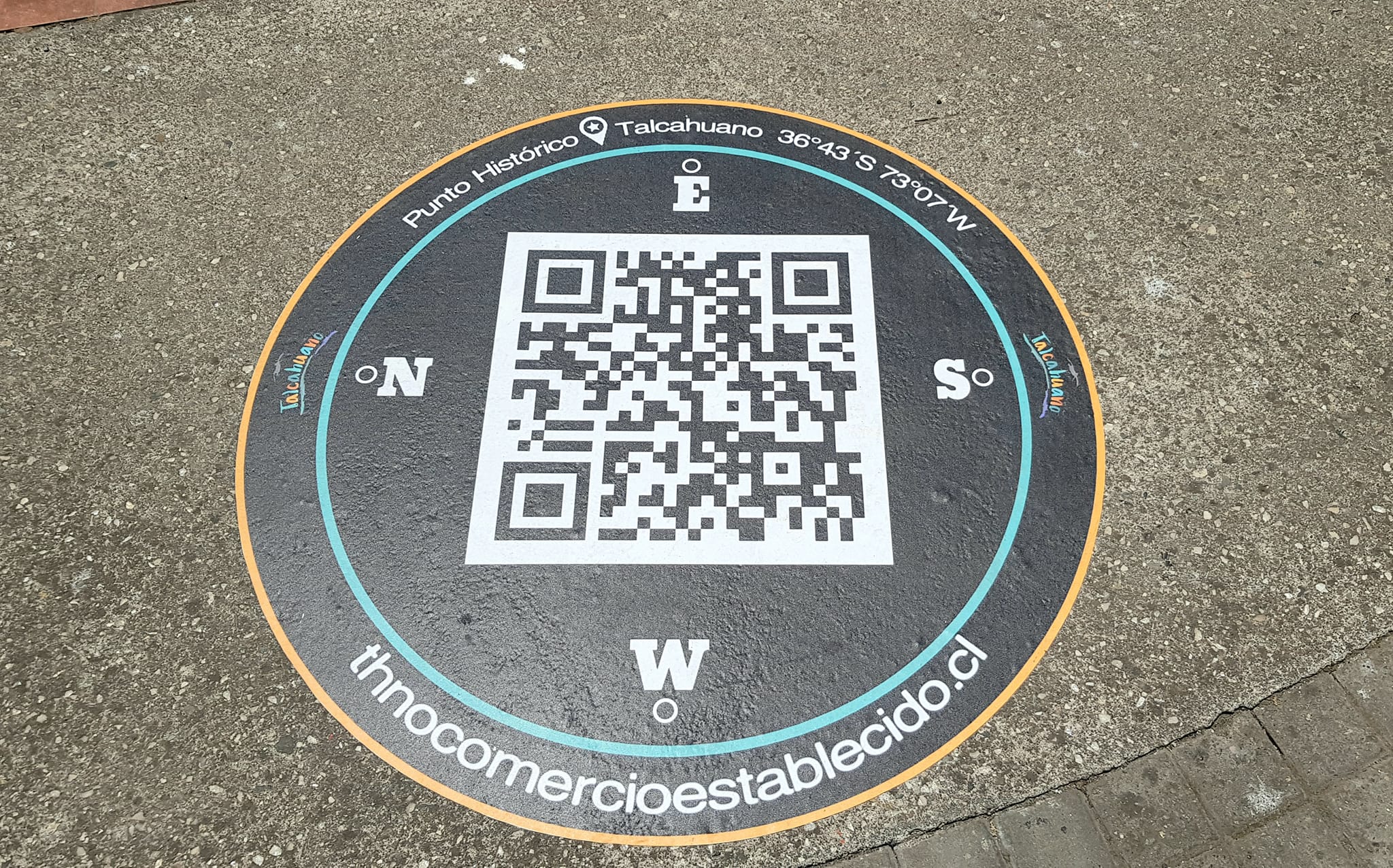 Instalan códigos QR en distintos sectores de Talcahuano: Este es su significado
