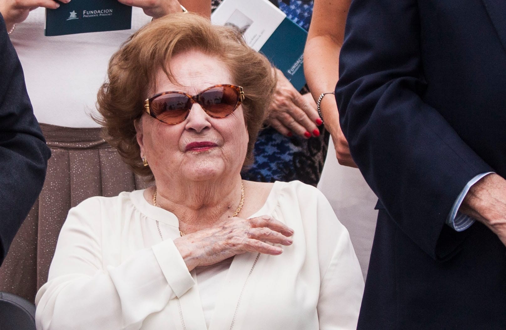 A los 99 años murió María Lucía Hiriart, la viuda de Augusto Pinochet