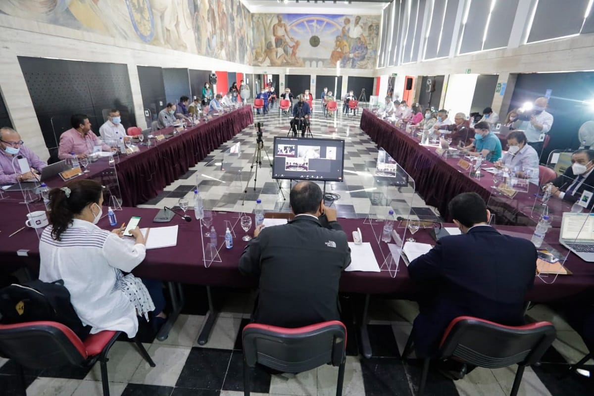 Gobierno Regional adelanta sesión extraordinaria por Caso Convenios