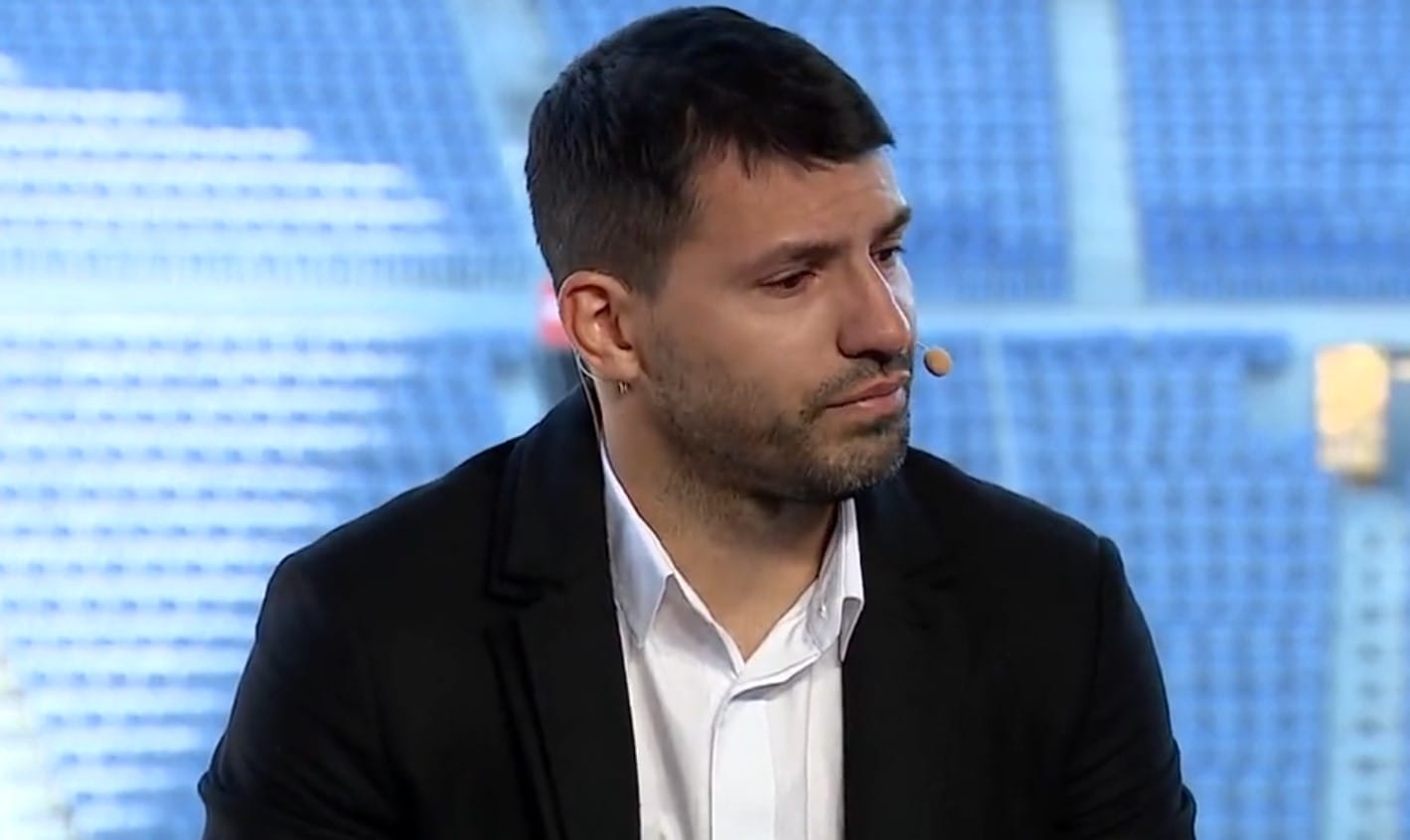 Pesar en el futbol argentino: Kun Agüero confirmó su retiro por problemas de salud