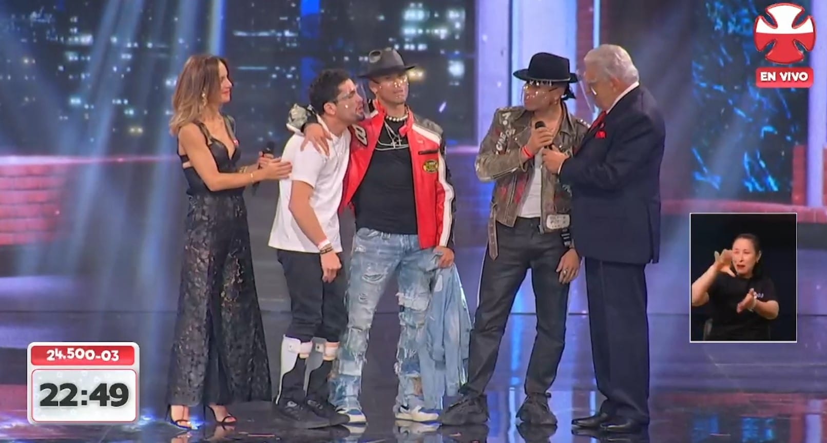 Los Power Peralta sorprendieron a bailarín Teletón con emocionante invitación