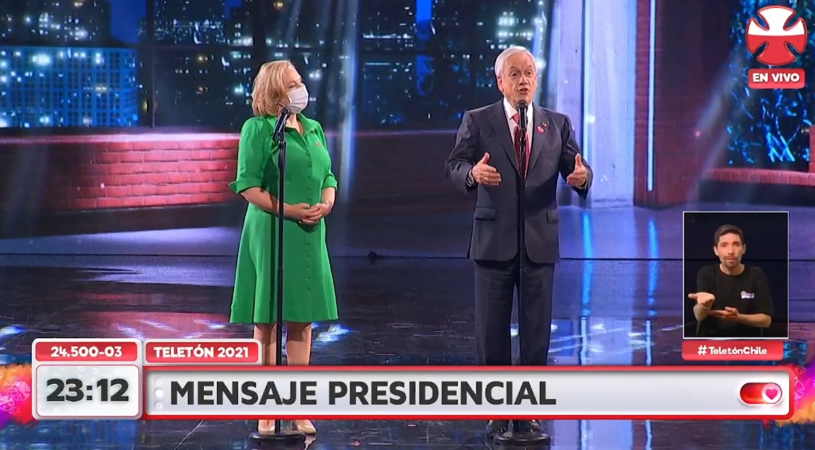 Sebastián Piñera en Teletón 2021: “Los chilenos necesitamos a la Teletón todos los días”