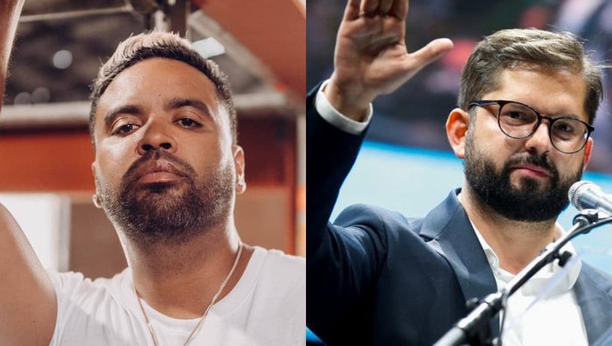 Artista Zion compartió video de Gabriel Boric cantando uno de sus éxitos