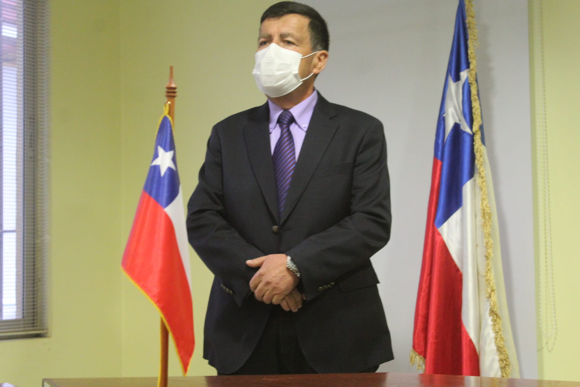 Alcalde Miguel Peña e incendio en Quillón: “Está contenido en este momento pero aún con posibilidad de riesgo”