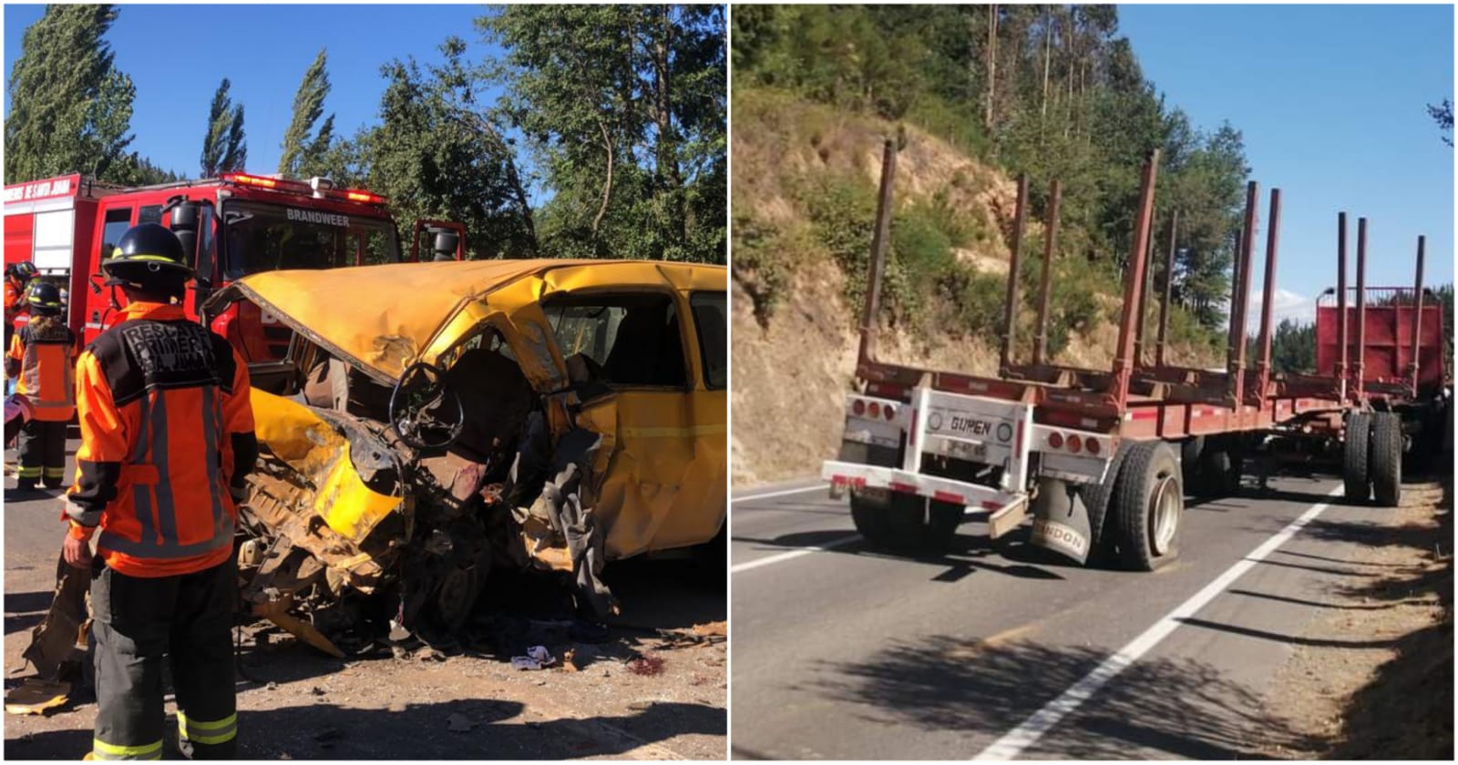 Pesar en Santa Juana por muerte de querido vecino: Colisionó a alta energía en Ruta de la Madera
