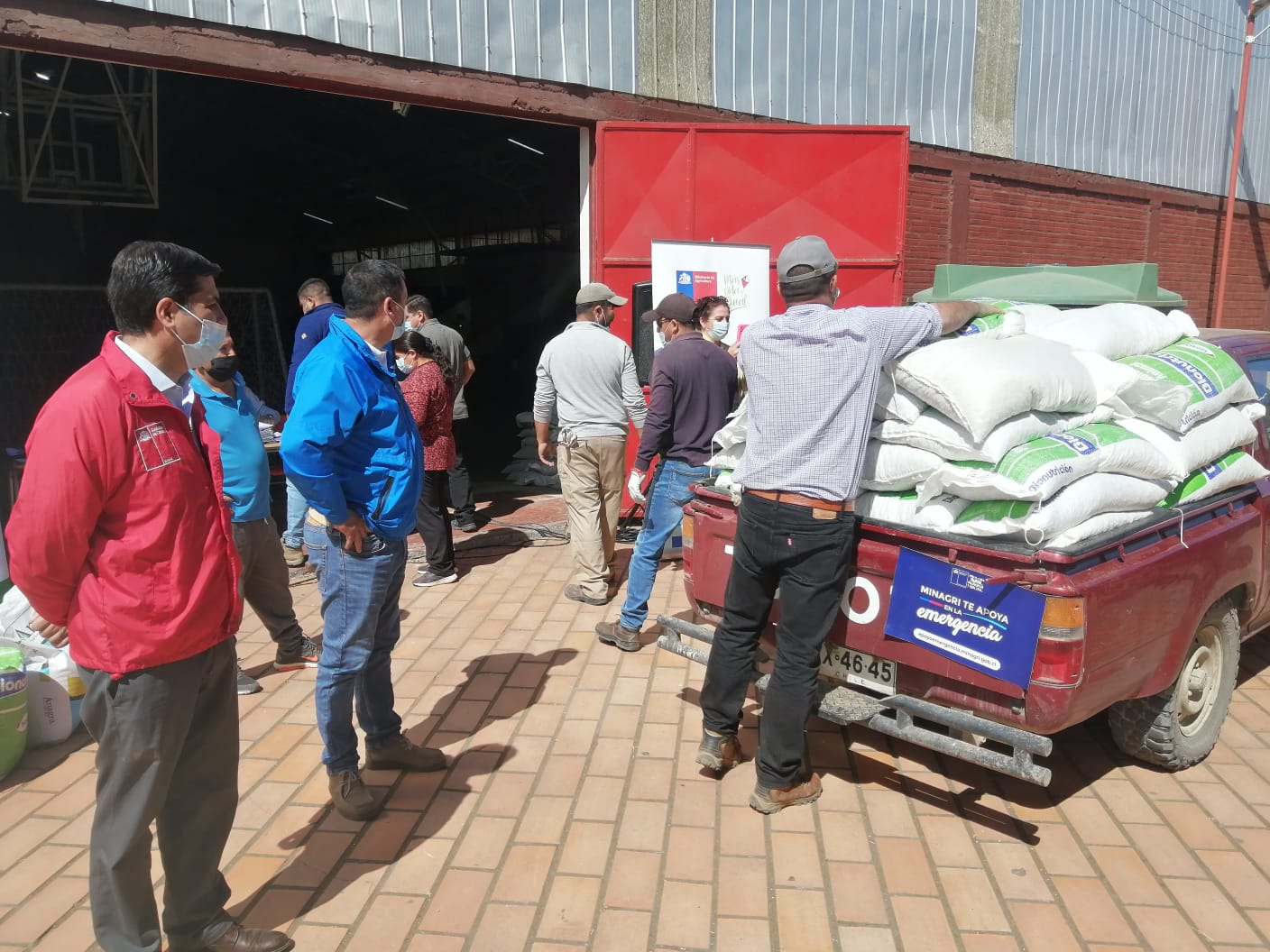 Más de un 30% de avance presenta entrega de insumos por emergencia agrícola en el Biobío