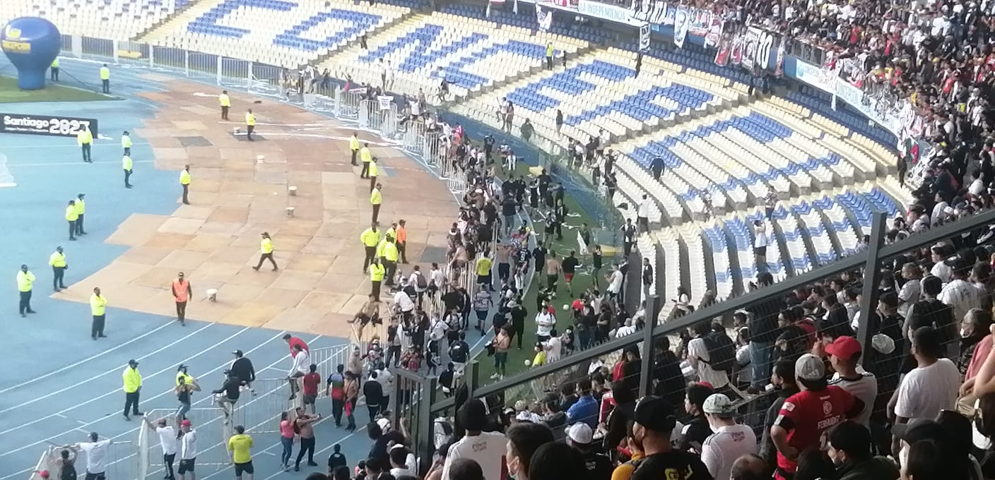 Con prohibición de acercarse a estadios quedaron 6 detenidos en el Ester Roa Rebolledo de Concepción