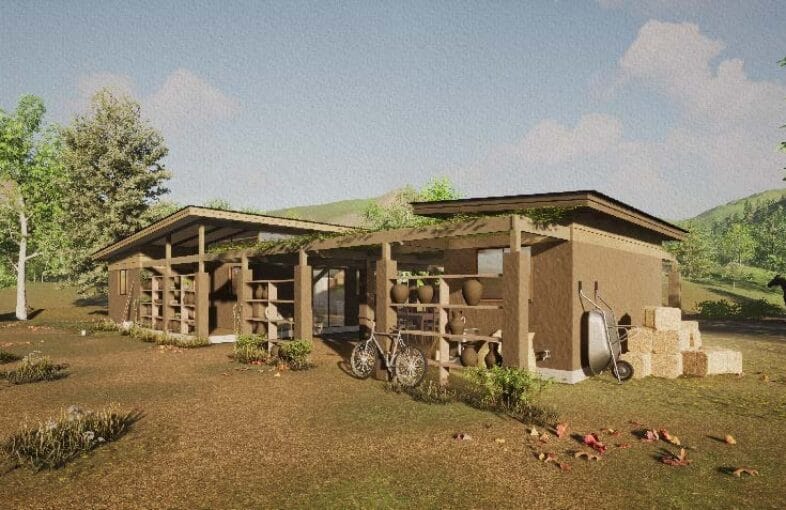 Casa inspirada en cultura pehuenche gana concurso Vivienda Rural 2021 Minvu-Corma