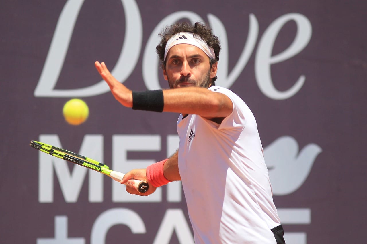 Gonzalo Lama no pudo festejar en el Challenger de Concepción