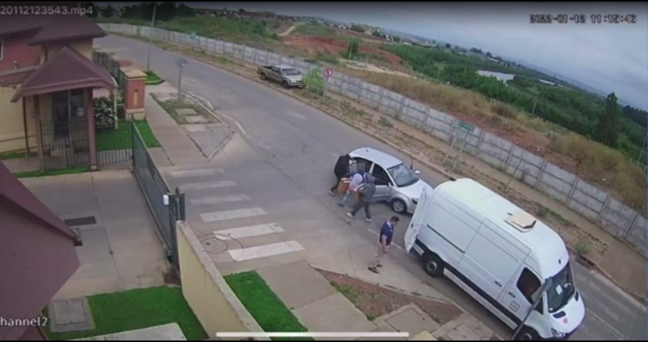 Millonario robo de tabacos en Concepción: Todo quedó registrado en video