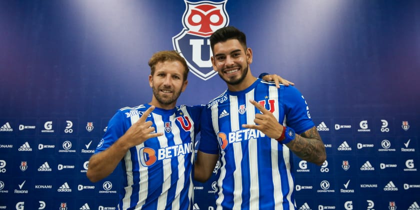 La Universidad de Chile presentó a sus dos nuevos refuerzos