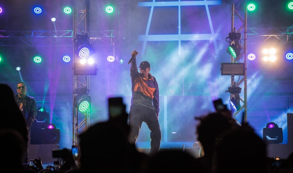 Primer show de Bad Bunny en Chile dejó 12 personas detenidos