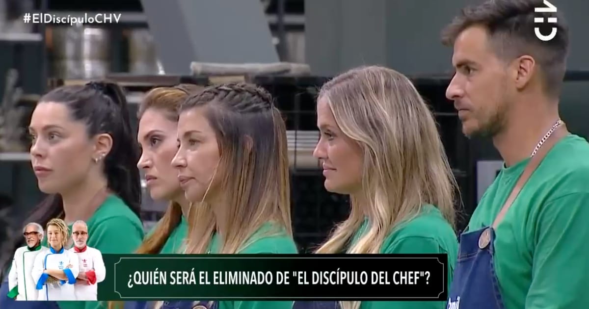 Nueva eliminada de “El Discípulo del Chef” fue eliminada con emotivo canto de sus compañeros