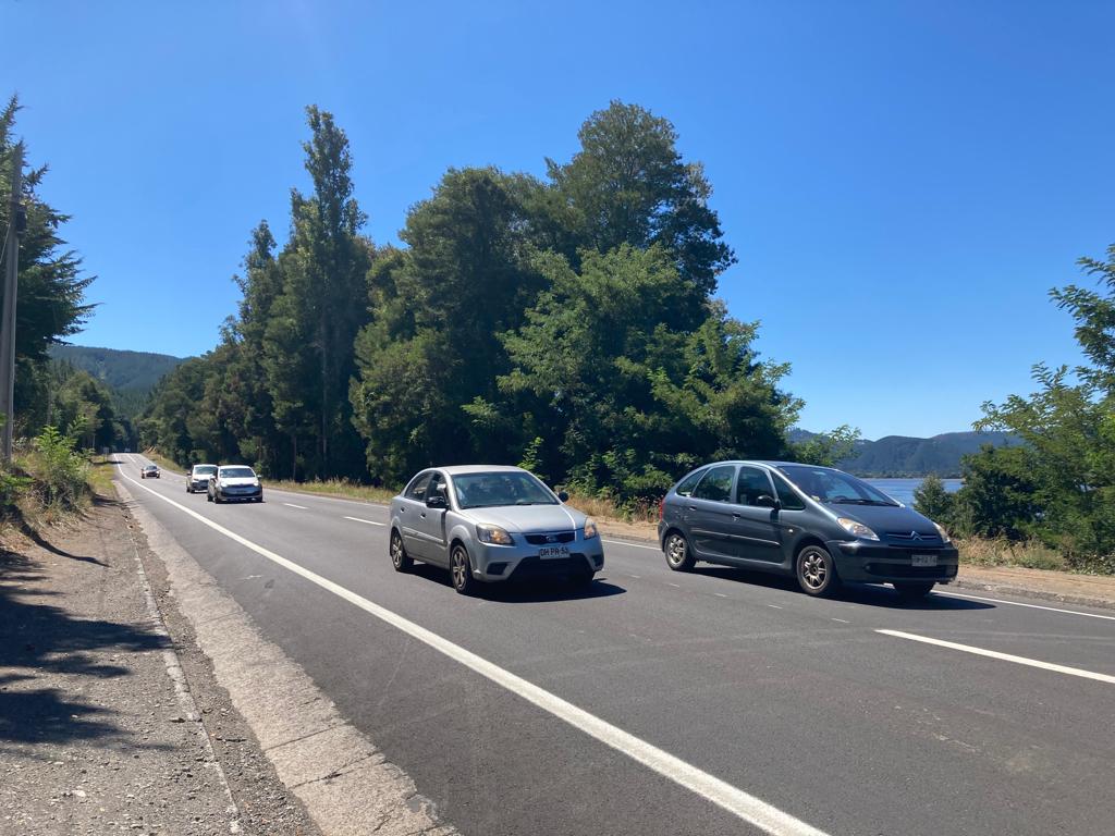Municipio de Santa Juana solicita la instalación de señaléticas en Ruta de La Madera