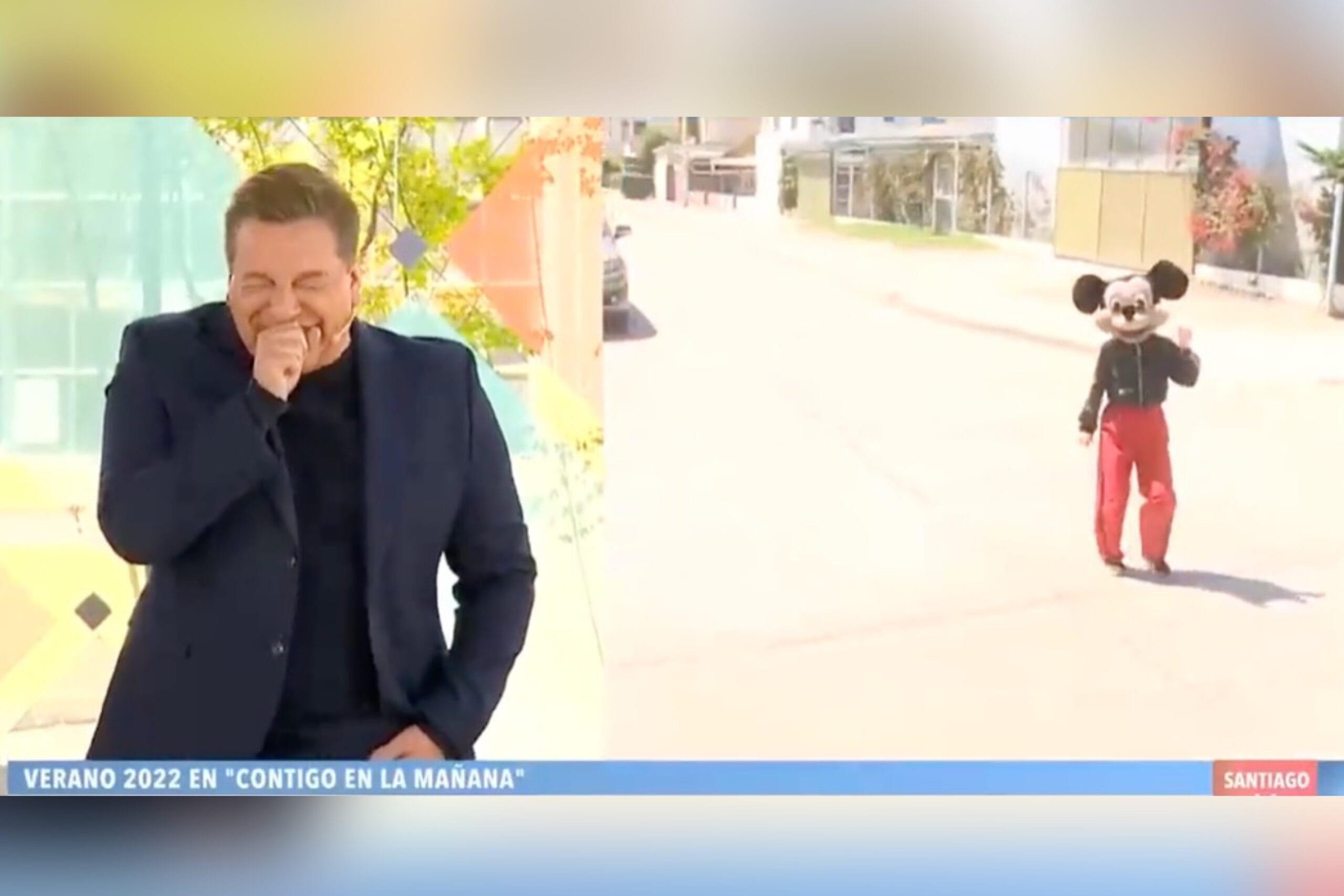 Baile de Mickey Mouse desató las risas en “Contigo en la Mañana”