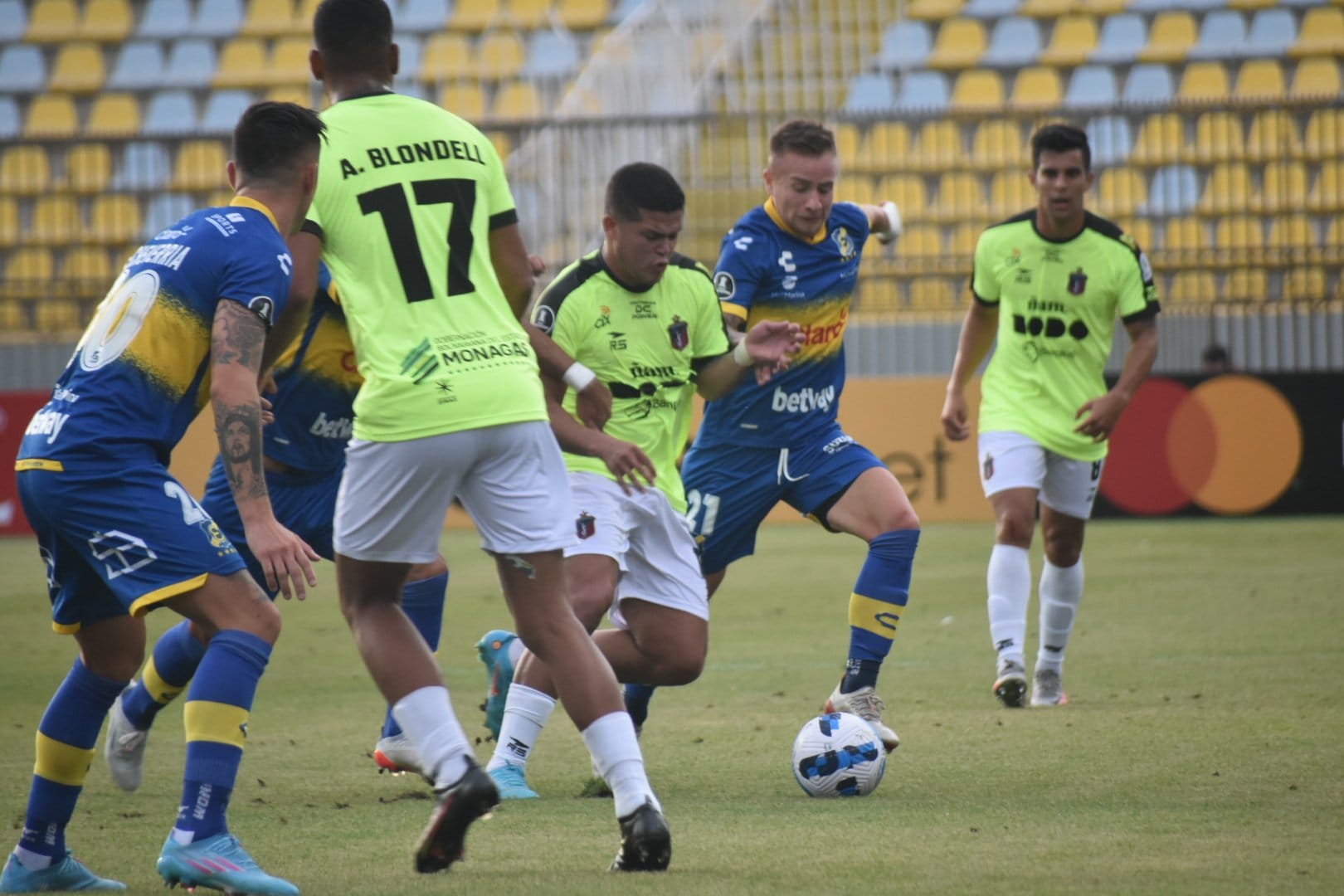 Everton dio el primer golpe en la Libertadores ante el Monagas