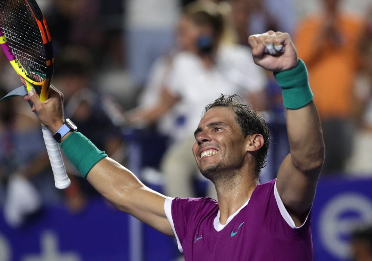 Rafael Nadal apunta a ganar la final del ATP de Acapulco