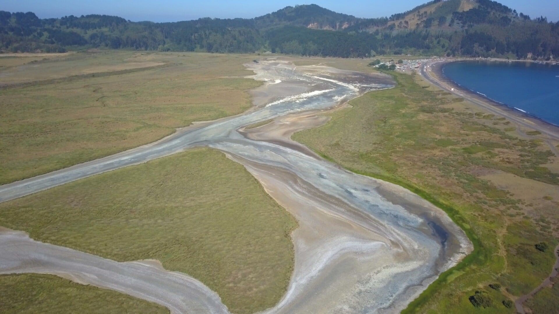 Impulsarán de forma urgente mesa de trabajo ante sequía del Humedal–Estuario Lenga