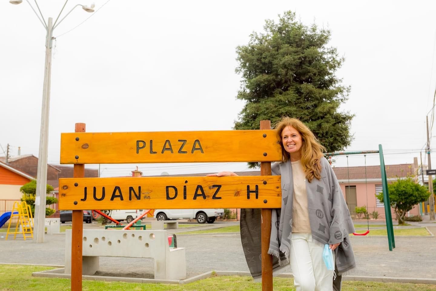 ¡Madre de Brereton está en Penco! La contactaron por redes sociales para traerla de visita