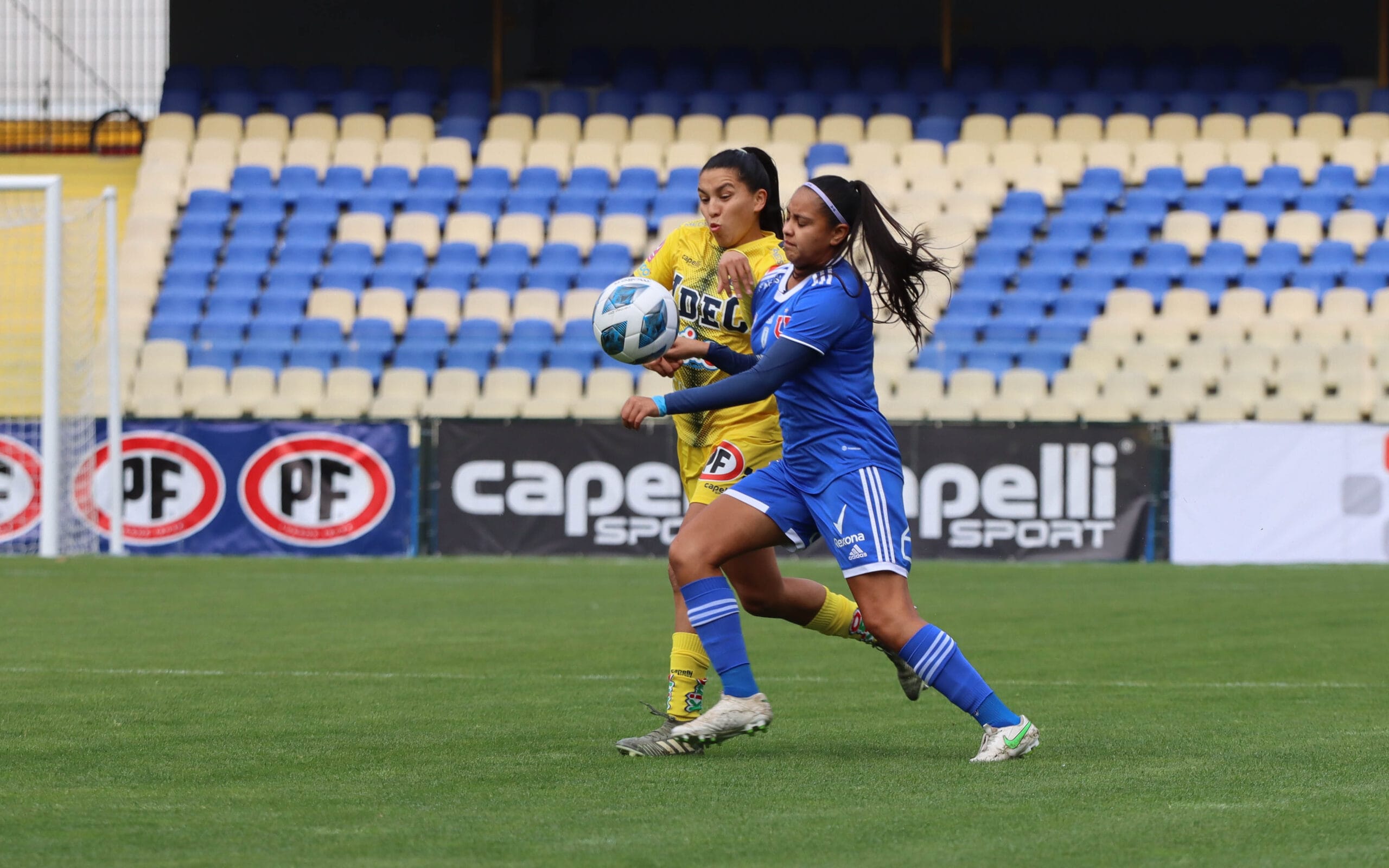 La UdeConce no pudo doblegar a la sólida Universidad de Chile en el Fútbol Femenino
