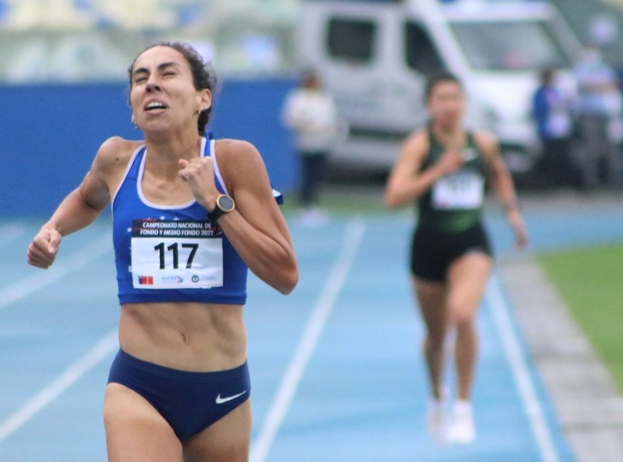 Josefa Quezada entró en la historia del atletismo chileno
