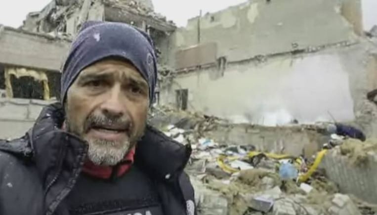 Iván Núñez mostró dramático ataque ruso a escuela en Ucrania: “Esto es una locura”: