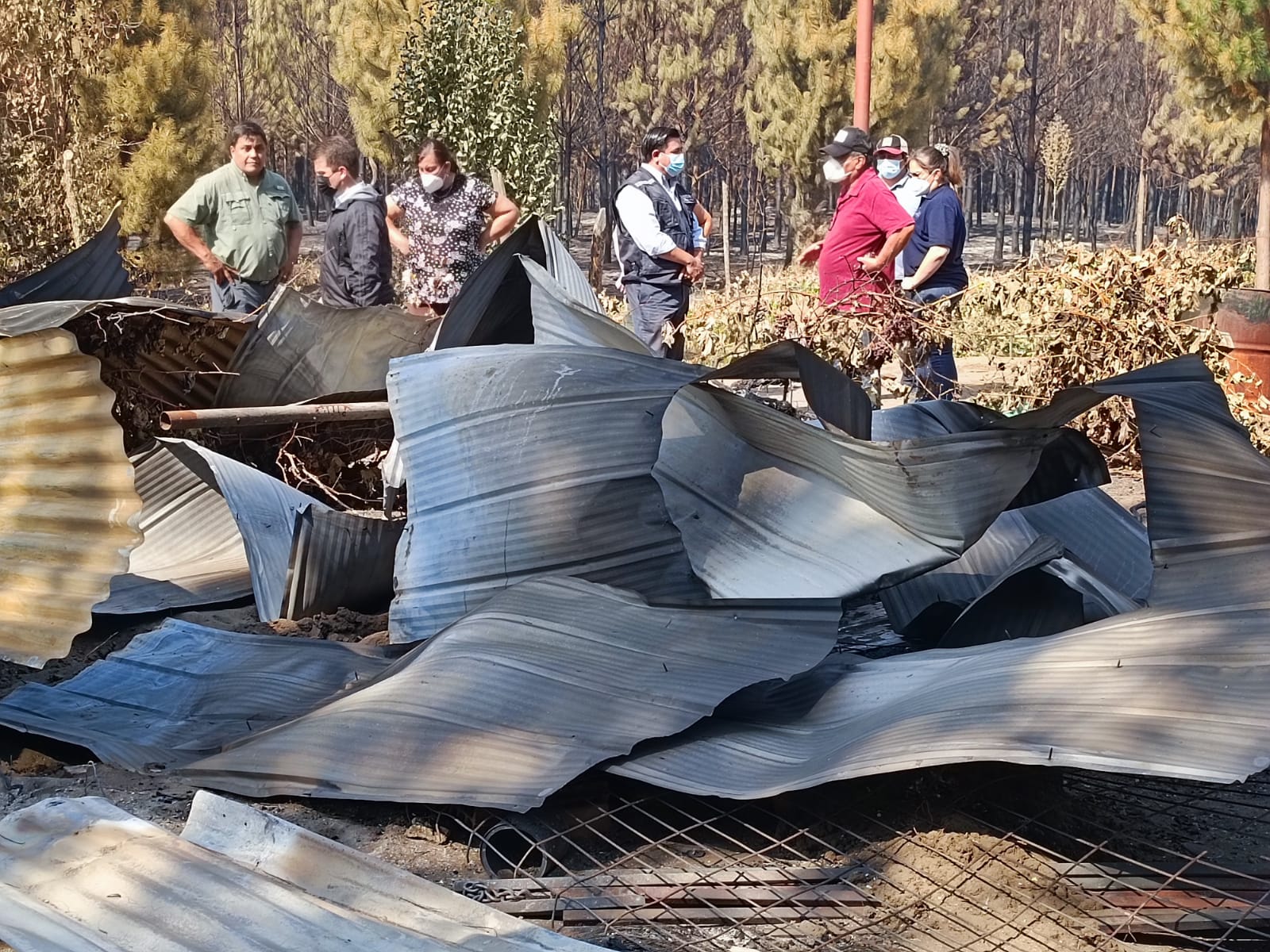 Incendio forestal de Yumbel arrasa con más de 4.200 hectáreas