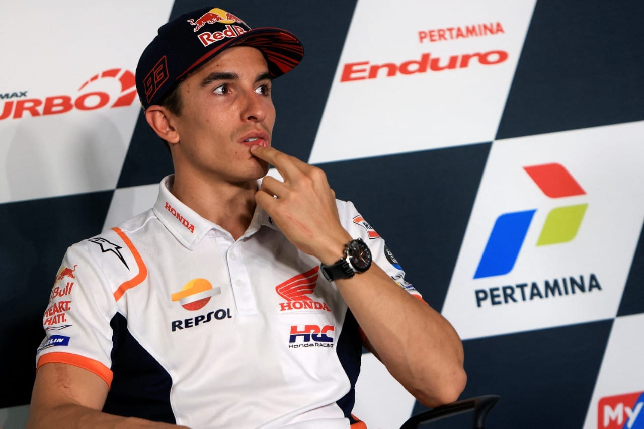 Marc Márquez sigue con problemas de visión en el MotoGP