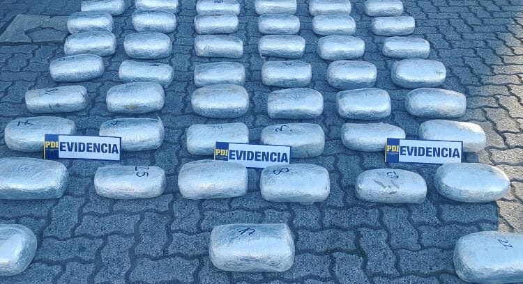 Operaban entre Calama y Concepción: Detienen a banda y sacan de circulación más de 360 kilos de droga
