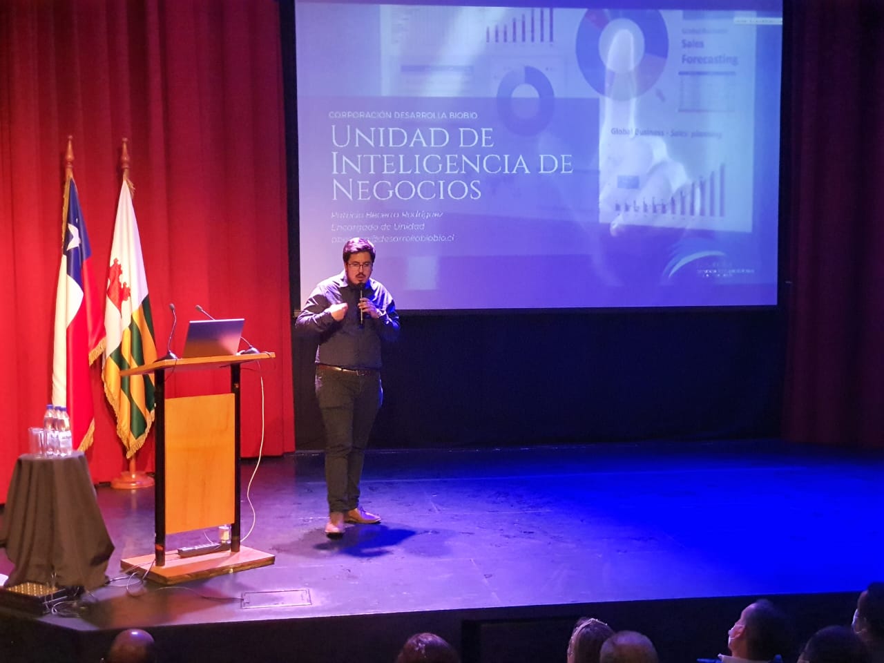 Desarrolla Biobío presentó unidad de Inteligencia de Negocios a emprendedores de Nacimiento