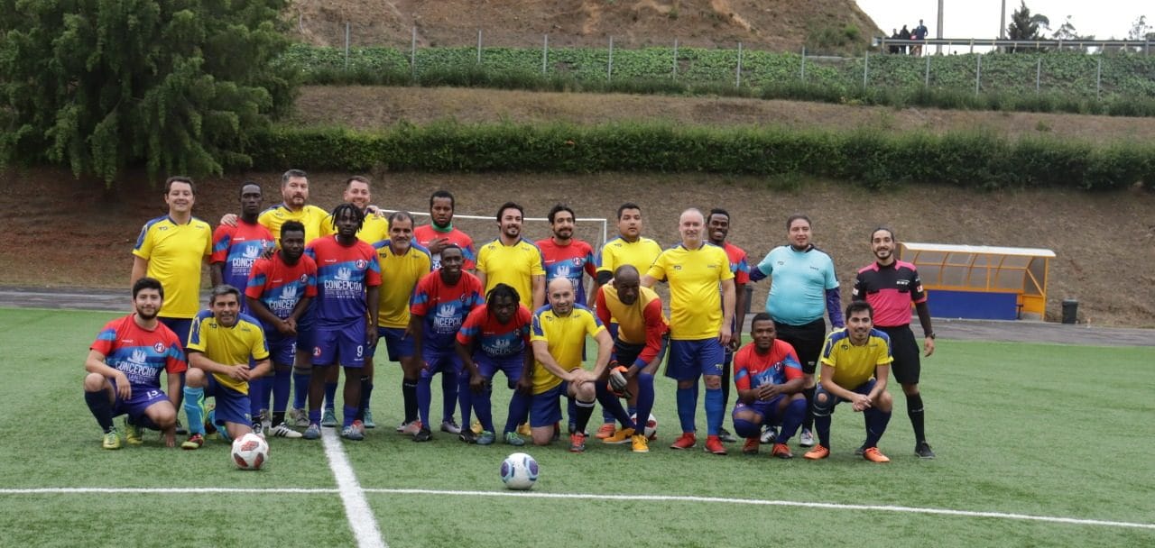 La comunidad haitiana se integra en Concepción gracias al fútbol