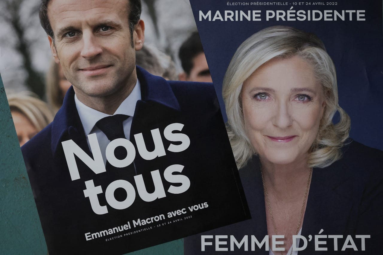 Macron amplió su ventaja sobre Le Pen de cara a la segunda vuelta por la presidencia