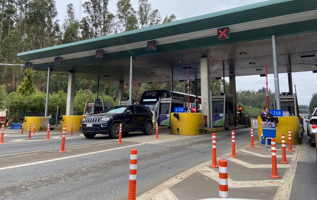 Anuncian que bajará tarifa del peaje en Autopista del Itata